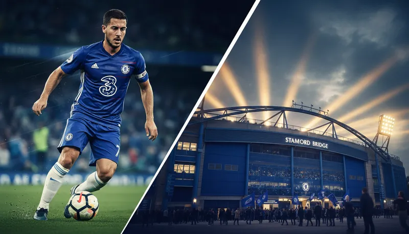 Eden Hazard regresa a Stamford Bridge entre camisetas del Chelsea